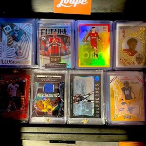 Mystery lot of 150 cards possibly including autos numbered cards and  parallels